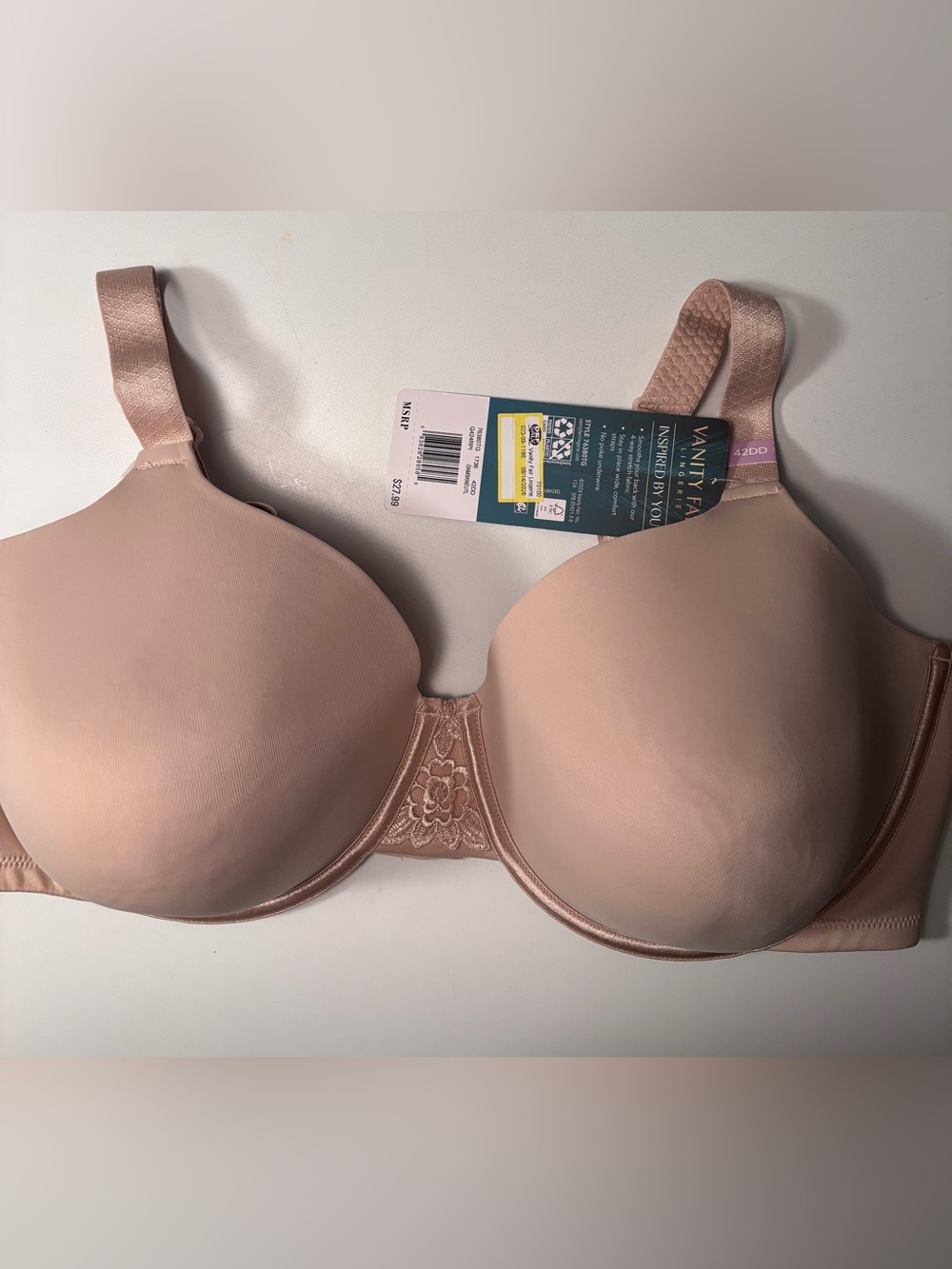 Vanity Fair Nude Smooth Underwire T-Shirt Bra